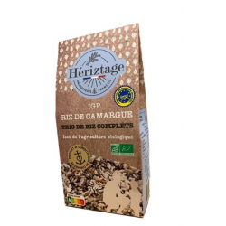 RIZ DE CAMARGUE IGP - TRIO DE RIZ COMPLET BIO ETUI 500G