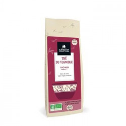 Thé noir THÉ DU VIGNOBLE - Marc de raisin, vigne rouge, framboise - Sachet  100g