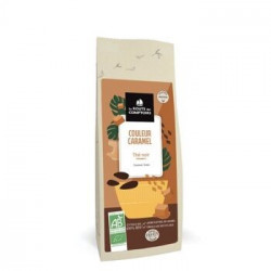 Thé noir COULEUR CARAMEL P`tites Douceurs - Caramel, tonka - Sachet 100g