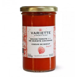 Sauce tomate CŒUR DE BŒUF ROUGE monovarietale ancienne