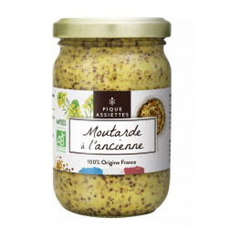 Moutarde à l'Ancienne Bio 100% Origine France 200gr