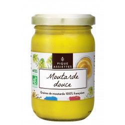 Moutarde Douce Bio 100% Graines Françaises 200gr