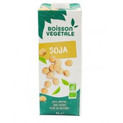 Boisson végétale soja BIO brique 1L