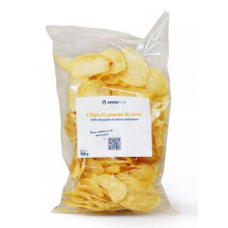 Chips finement salées