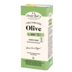 Huile d'Olive Extra Douce Bio 5 L