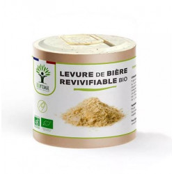 Levure de Bière Bio Revivifiable - 60 gélules
