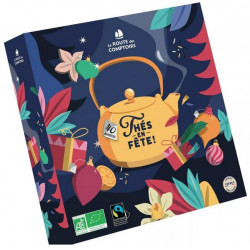 Coffret THES EN FETE - Boîte de 40 infusettes