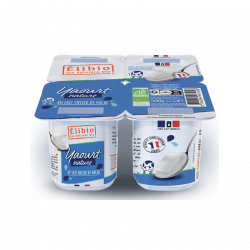 Yaourt nature au lait entier de Vache 4x125g