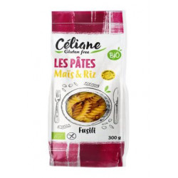 Pâte fusilli riz maïs, sans gluten 300g