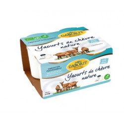 Yaourt au lait entier de chèvre nature 4x125g