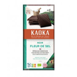 Chocolat noir 70% à la fleur de sel 100g