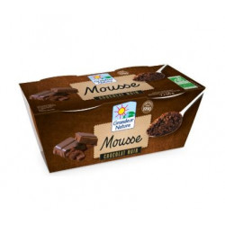 Mousse au chocolat noir, 2x60g, 120g