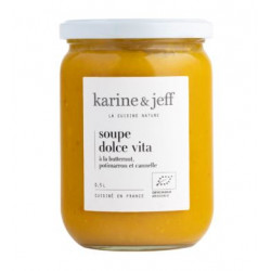 Soupe dolce vita : butternut, potimarron, cannelle 0,50l