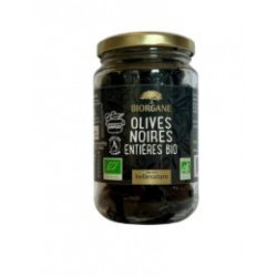 Olives noires entières en bocal, 230g