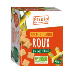 Sucre roux morceaux 500g