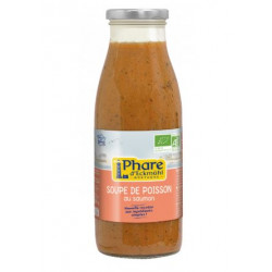 Soupe de poissons au saumon (bouteille verre) 500g