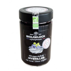 Préparation de fruits myrtilles 100% issus de France 210g