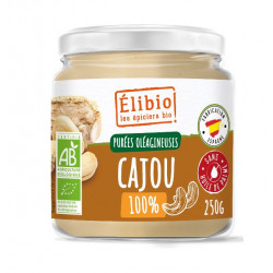 Purée de noix de cajou bio 250g