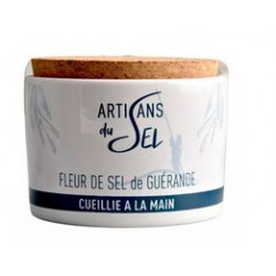 Fleur de Sel de Guérande IGP – 100% Naturelle & Artisanale – Céramique 100g