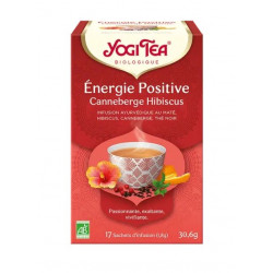 YOGI ENERGIE POSITIVE CANNEBERGE HIBISCUS