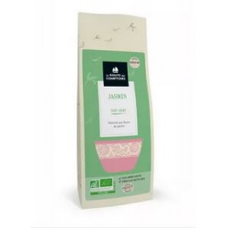 Thé Vert JASMIN - Thé vert aux fleurs de jasmin - Sachet 100g