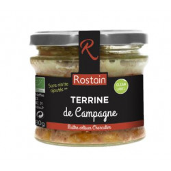 Terrine de campagne sans nitrite ajouté 180g
