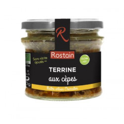 Terrine aux cèpes sans nitrite ajouté 180g