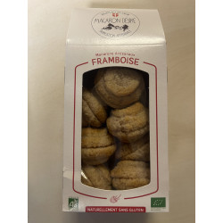 Macarons Framboise Biscuiterie Bio de Savoie 180g