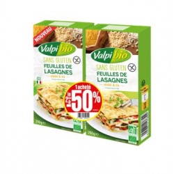 Pâtes feuille à lasagne 2X250g (Promo)