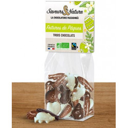 Fritures de pâques aux 3 chocolats (150g)