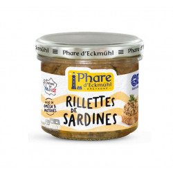 Rillettes de sardines pêche responsable 90g