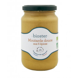 Moutarde douce aux 6 épices 350g