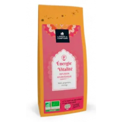 Infusion ayurvédique ÉNERGIE-VITALITÉ - Maté, gingembre, moringa - Sachet 70g