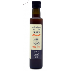 Vinaigre d'Abricot " Rouge du Roussillon" 100% fruit