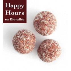 Energy balls : amande cranberry coco