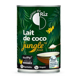 Lait de coco de la jungle 400ml