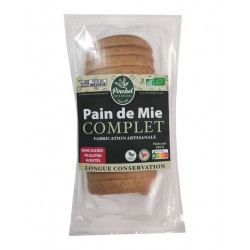 Pain de mie tranché complet 350g