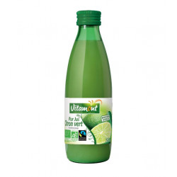 Pur jus de citron vert, équitable Max Havelaar, 25cl