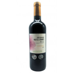 Vin rouge Château des Hautes Combes - BORDEAUX - Sans sulfites ajoutés