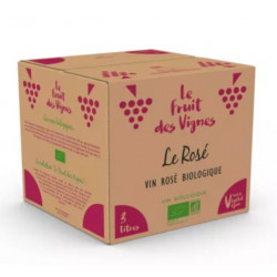 Vin Rosé BIB 3L - LE ROSÉ - Le Fruit des Vignes