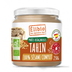 Purée de tahin, 100% sésame complet bio 250g